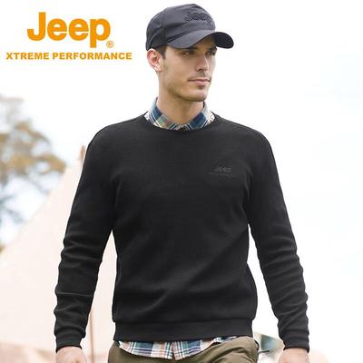 Men's Fleece-Lined Mock Neck Pullover