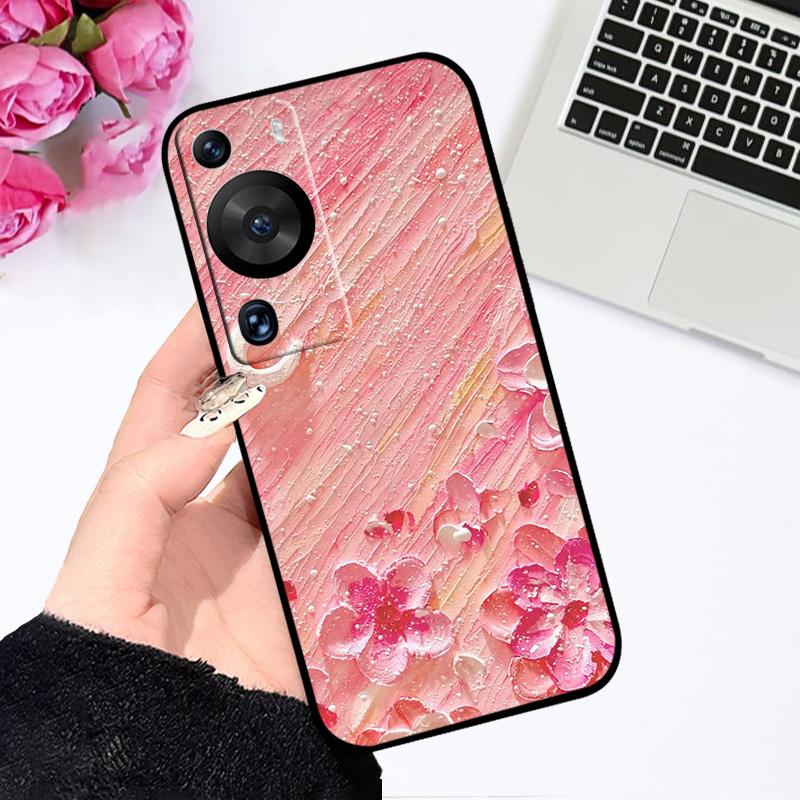 For Huawei P60 Pro Coque Case P 60 Color Printing Soft Silicone TPU Phone Cover For Huawei P60 Art 4G Shockproof Bumper Fundas