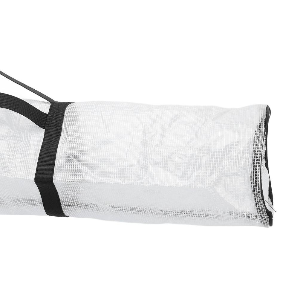 Gift Wrap Organizer PVC Waterproof Dust Proof Transparent 80x16cm Wrapping Paper Storage Bag