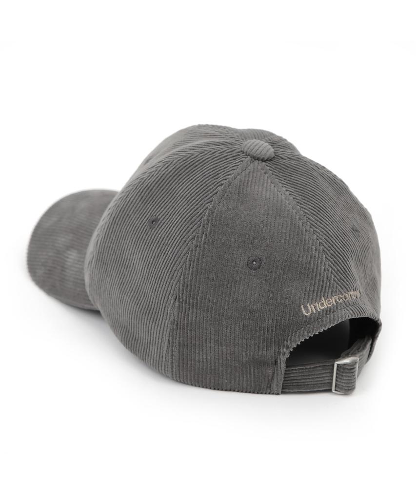 Eondeokeonteulol Autumn/Winter Corduroy Basic Soft Top Logo Ball Cap Unisex Baseball Cap Uc / Classic B B / Cd / Gr