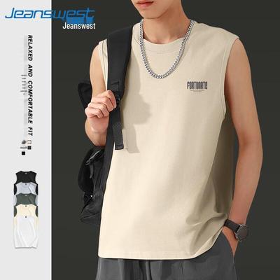 Jeanswest Men's Summer Cotton Sleeveless Vest