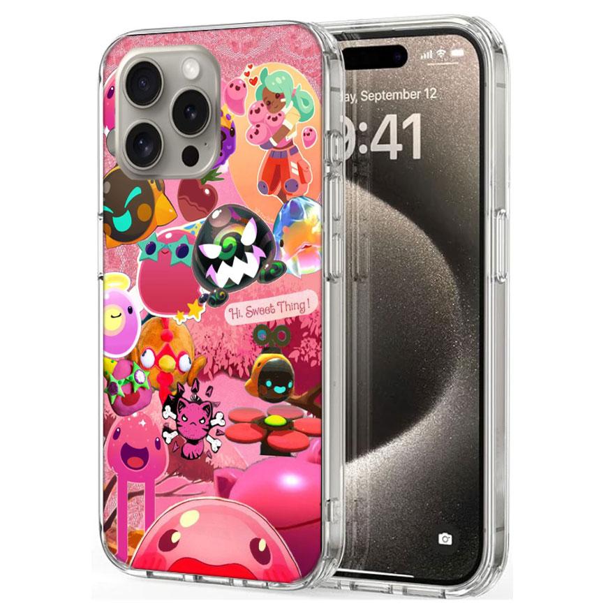 S-Slime R-Rancher Game Cases Phone Case For Iphone 17E 16E 17 Air 16 Pro Max 15 Pro 14 Plus 11 13 12 Mini Cover Cases Compatible