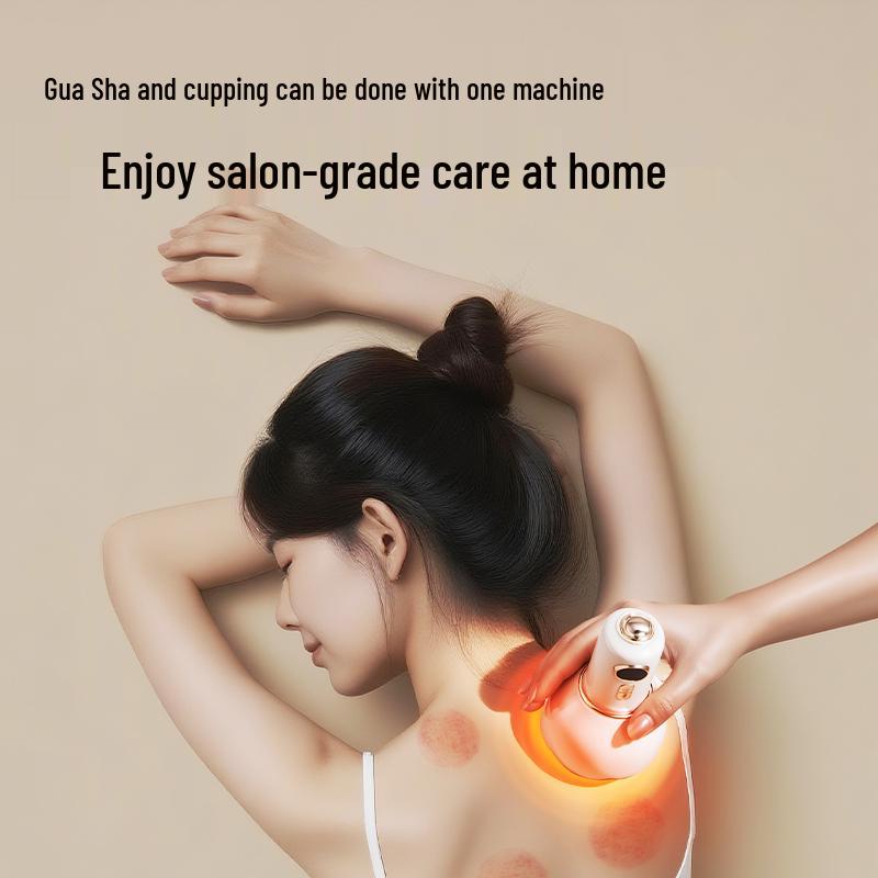 Oakes Electric Gua Sha & Cupping Massager: Meridian Dredging, Dampness Removal, and Vacuum Therapy Device.