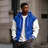 Giacca Casual con Cappuccio da Uomo con Zip - Giacca da Baseball Foderata per l'Uso Quotidiano