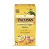 Chá Limão & Gengibre Twinings, Mistura Perfeita de Limão Cítrico & Picância de Gengibre, Fortalece a Imunidade, Rico em Antioxidantes, Sem Cafeína, Feito Com os Melhores In