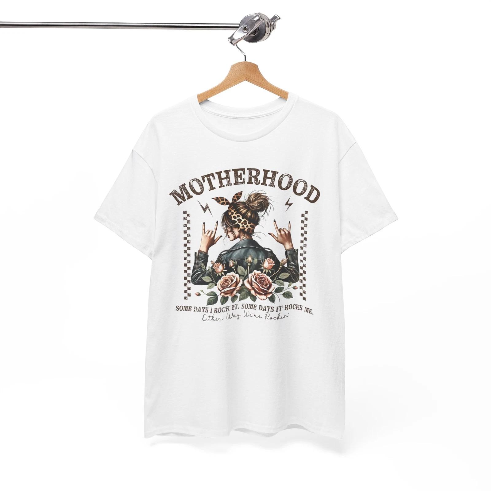 Motherhood T-Shirt | Christian Mother Tee | Inspirational Mom Shirt M