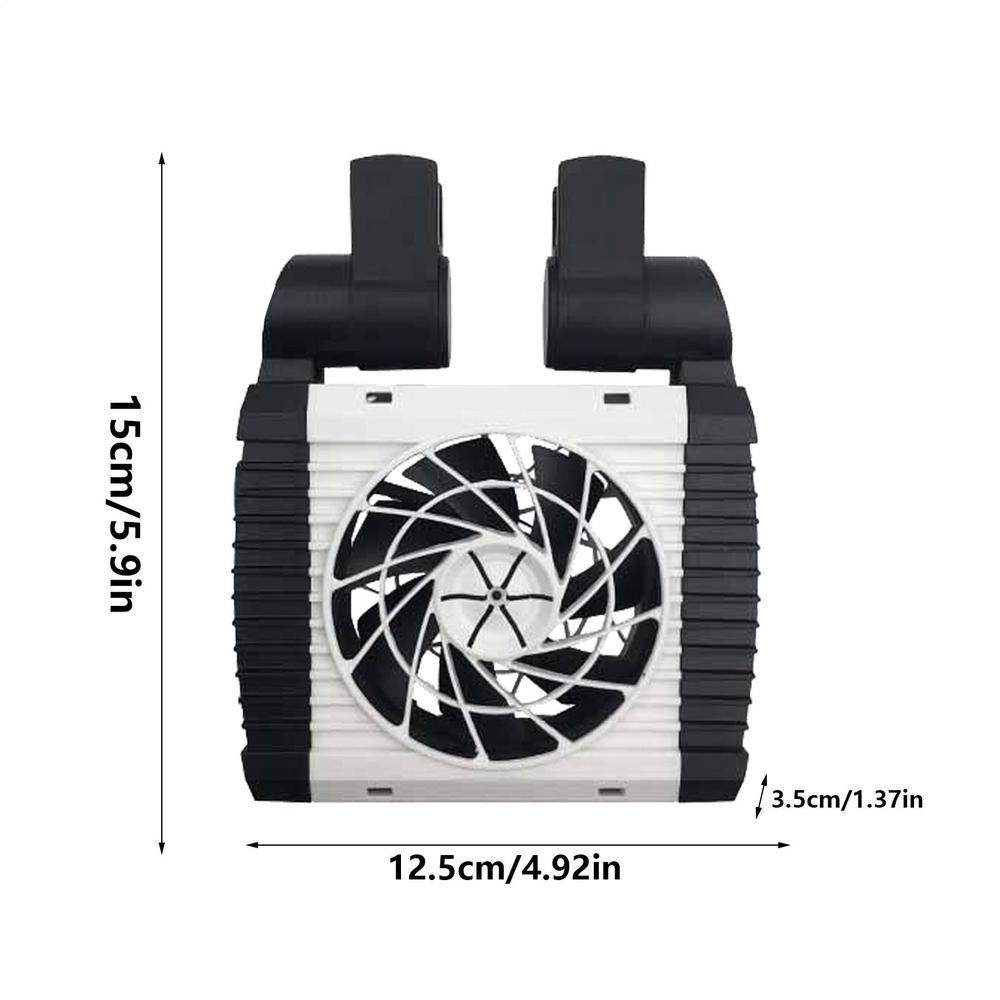 Aquarium Fish Tank Cooling Fan Adjustable Fish Tank Cooling Fan With 6 Wind Speed Strong Wind Aquarium Chiller For Fish Tank