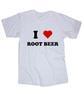 I Love Root Beer Soda Drinking White T-shirt