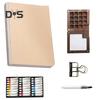 Travel Watercolor Set Pocket Mini Watercolor Paints Set Watercolor Painting Kit with Binder Clip Palette for Painting Party DIY Art Painting