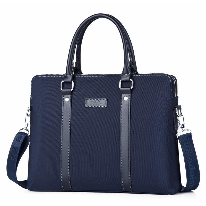 Herrentasche neue Business-Pendler-Umhängetasche Computertasche horizontal Herren-Aktentasche
