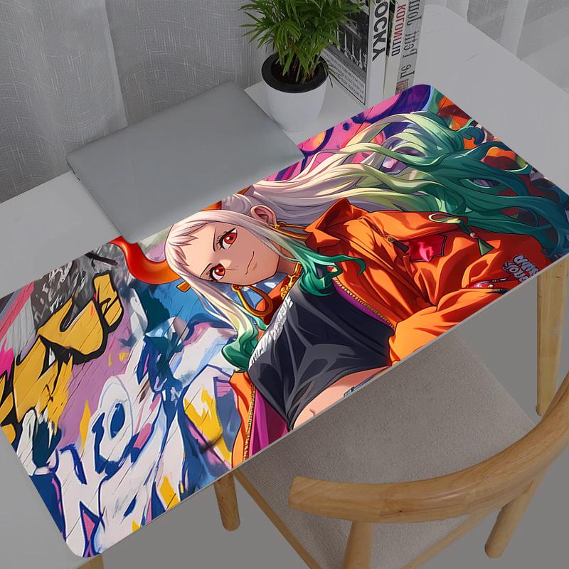 Large Gaming Mouse Pad One Piece Yamato Anime Pc Xxl Computer Gamer Desk Mat For Cs Go Lol Xxl Laptop Kawaii Mousepad