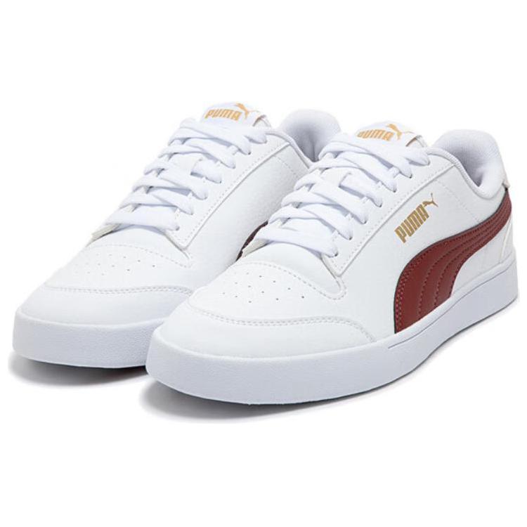 PUMA Shuffle Low Top Skateboard Shoes Unisex White
