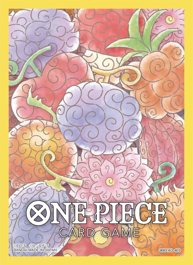 Bandai ONE PIECE Card Game Official Card Sleeve 4 of (Set 4)