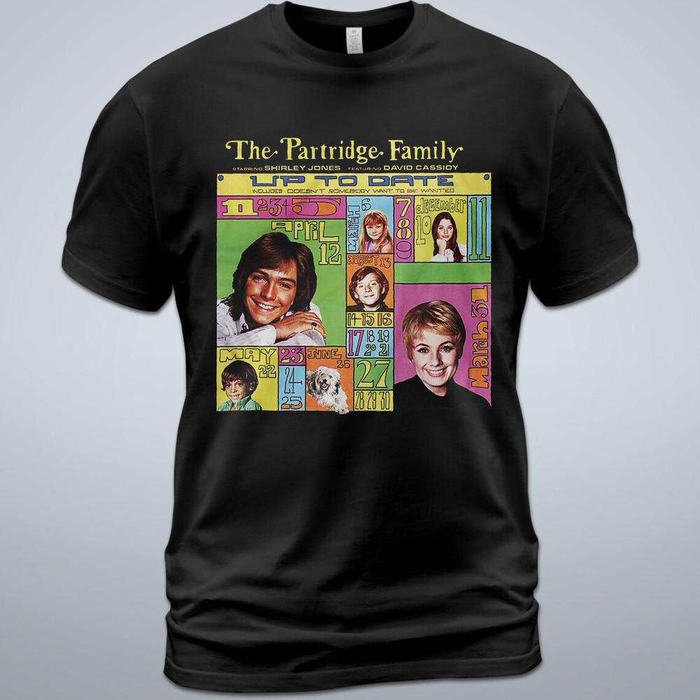 

Cotton Unisex T-Shirt The artridge Family Up to Date Album Tee Shirley Jones Unisex T-Shirt M