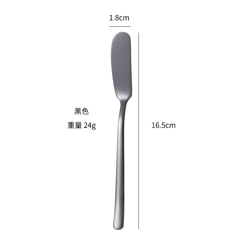Stainless Steel Butter Knife Long Handle Cheese Bread Jam Cutter Multifunctional Western Food Tableware Kitchen Gadgets