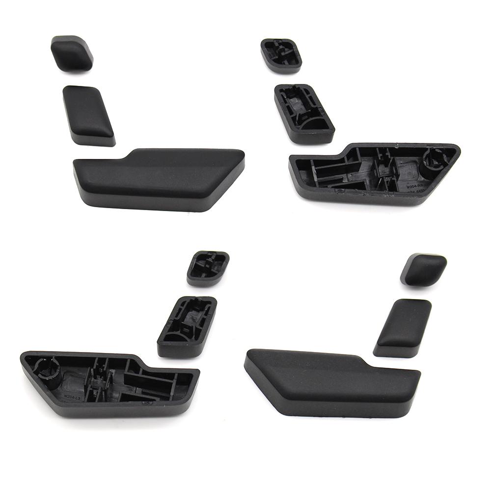 Car Front Seat Backrest Headrest Adjust Switch Button Cover For Benz C E GLK ML GL CLS Class W204 X204 W166 W207 W212 W218