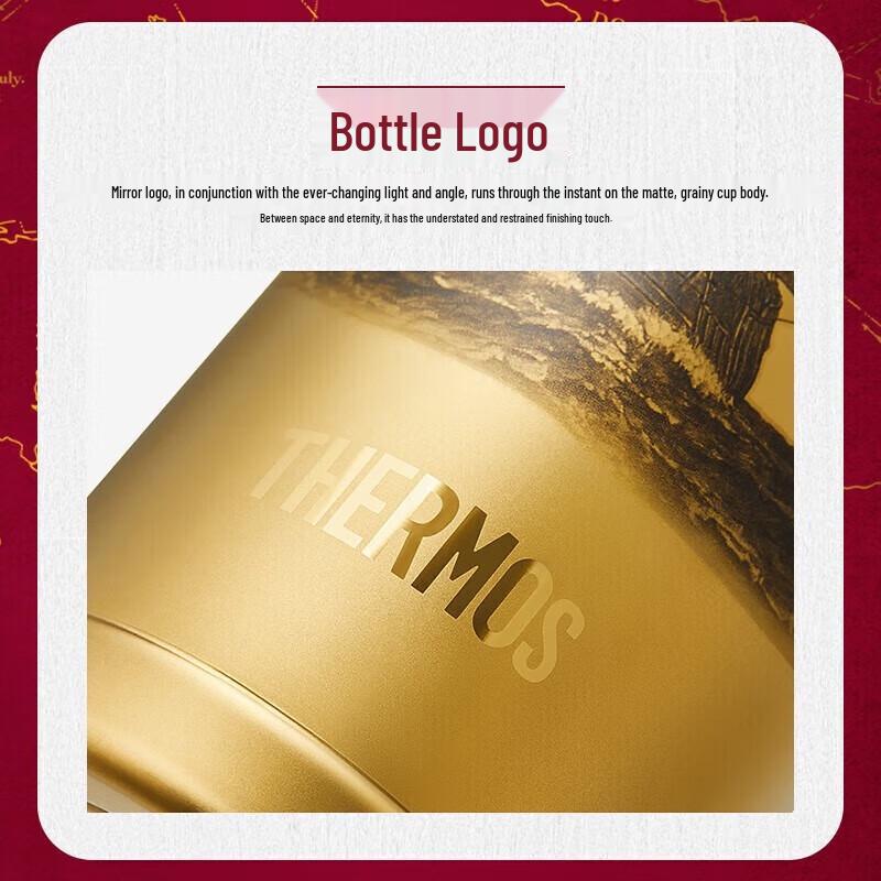 Thermos Retro Nautical Serie Edelstahl Isolierflasche