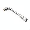 LShaped Wrench HighCarbon Steel Tire Lug DoubleEnded Tool for Mechanics, DIY