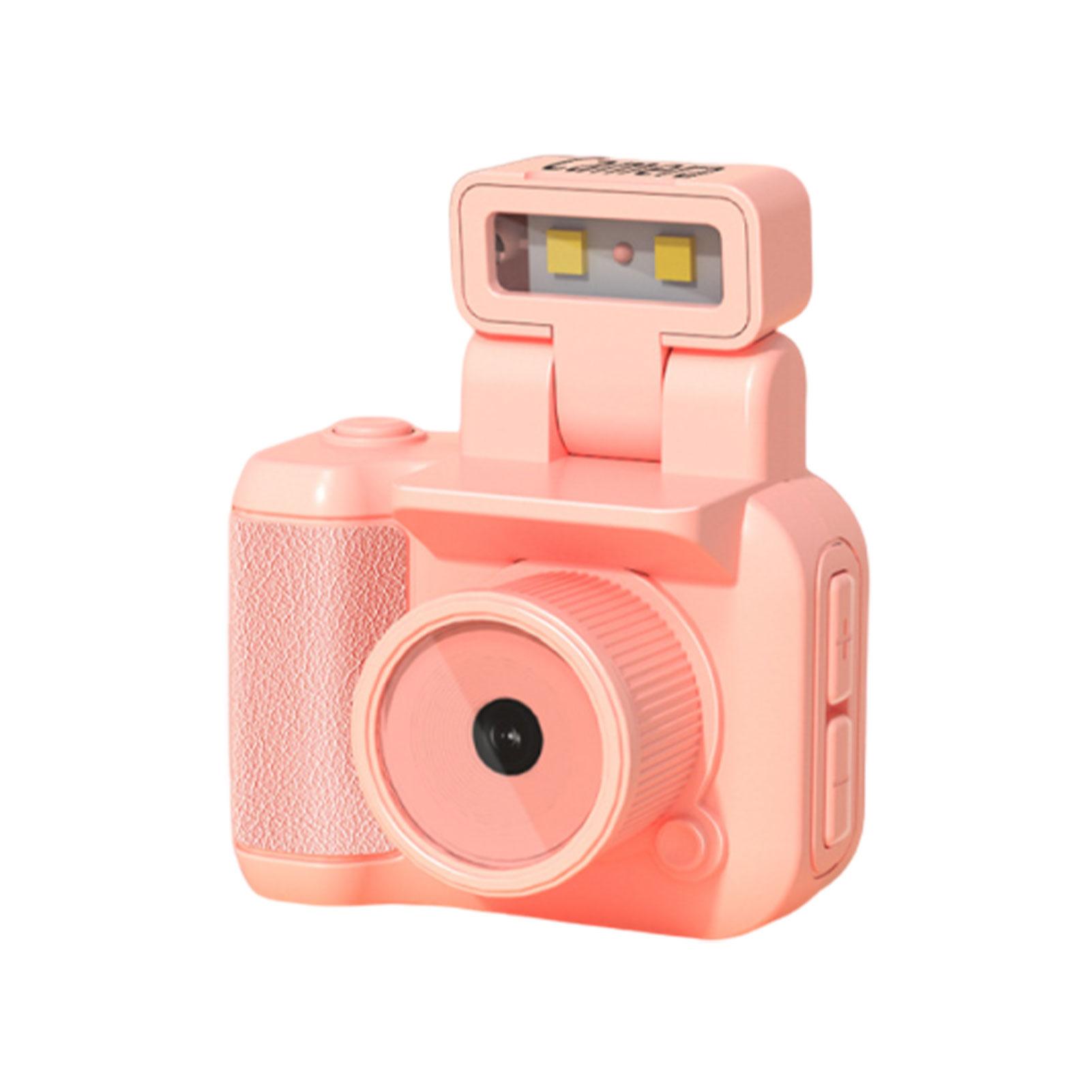 

Y4000 Міні-камера з екраном HD 1080P Портативна ретро ультракомпактна міні-камера Відеореєстратор зі спалахом і док-станцією для акумуляторів рожевий