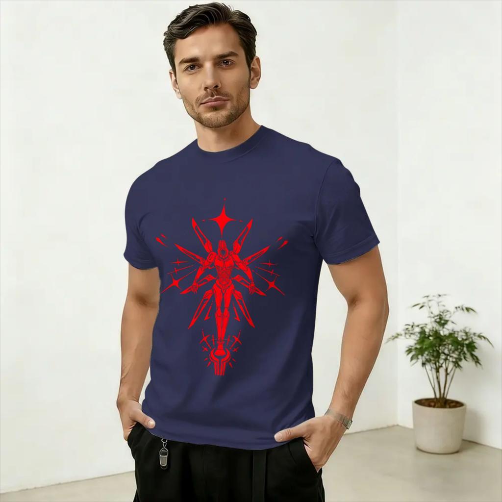 T-shirt Oversize Estiva Gioco Gabriel ULTRAKILL Magliette Novità Cotone T-shirt per Unisex Y2K Base Taglia Grande Manica Corta Top