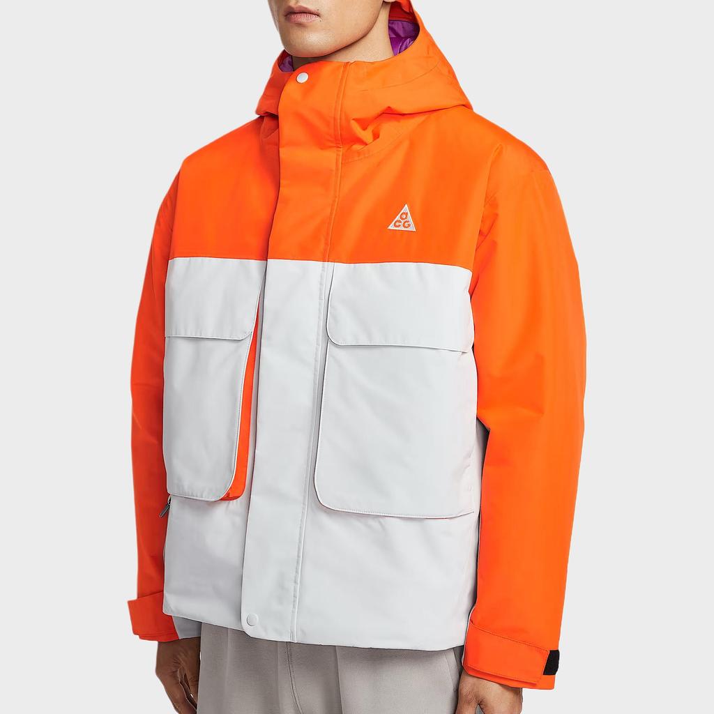 Nike ACG PrimaLoft Skull Peak Storm-FIT Oversized Windproof Water-Repellent Color-Block Long Sleeve Cotton Jacket Men jackets FV8682-820