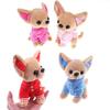 Simulation Puppy Plush Toys Stuffed Animals Stuffed Dog Doll Chihuahua Plush Toys  Birthday Gift