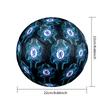Chelsea FC Theme Soccer Ball Size 5 Soccer Ball Soft Touch Professional Training Football for Outdoor Sports