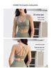 Shockproof Women's Sports Bra with Stylish Back: High-Elastic Support for Dance, Running, and Yoga.