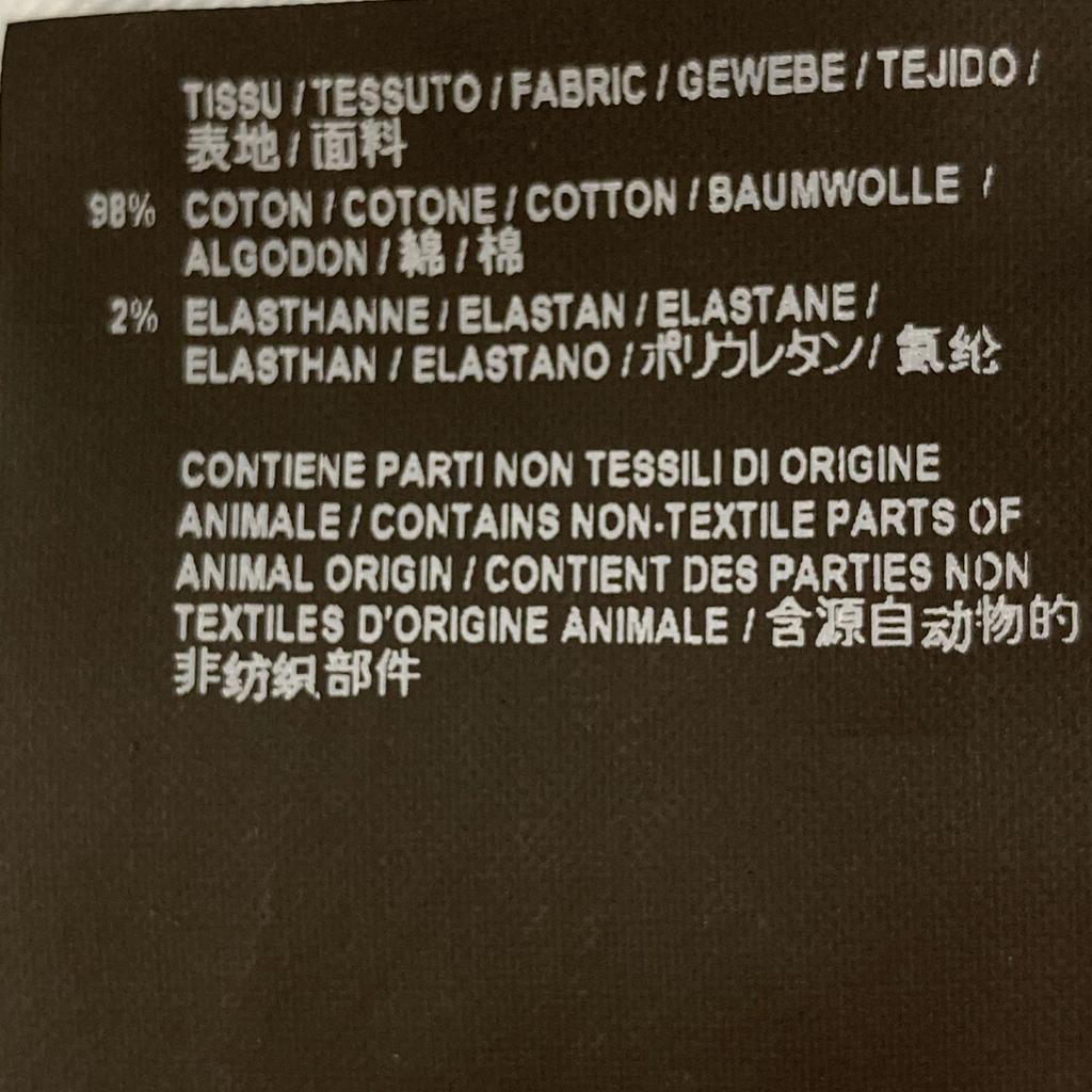 Saint Laurent Paris 527494 18 Years Old Indigo Crushed Denim Pants Bottoms 30 IndigoUsed