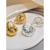 and American Entry Lux Accessible Luxury Heavy Industry Line Winding Ear Clip Earrings Tide Croissant Design Fashion All-Matching Graceful Earrings