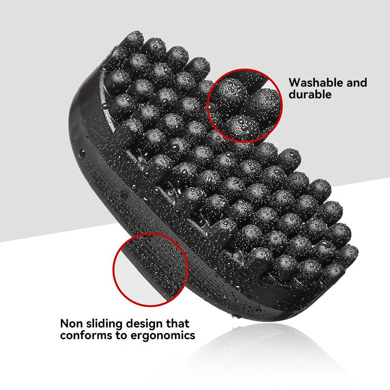 Portable Hair Twist Comb Black People Curly Comb Brush Dirty Bun Combs Afro Agic Hair Brush Steel Needle Comb Braid Care Tool  Men'S Hair Cleaning