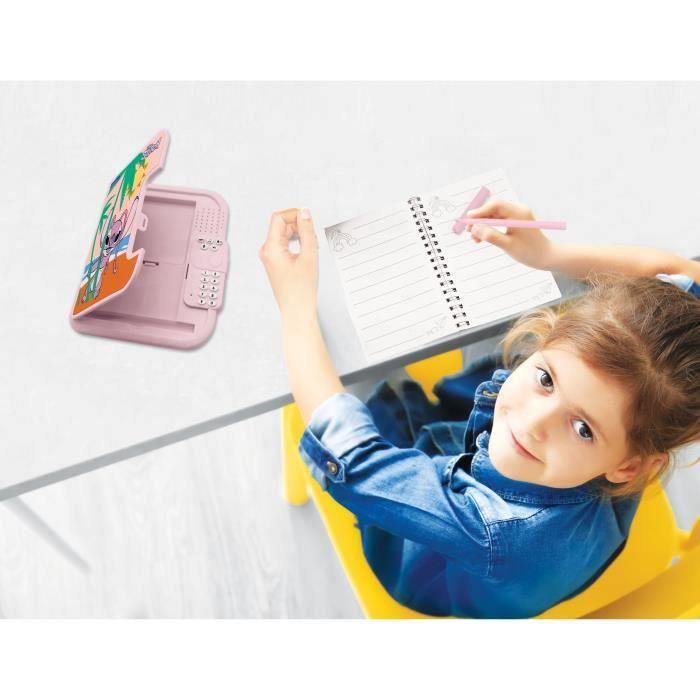 Lexibook - Journal intime électronique - Disney Angel - Stylo + carnet Inclus - Interactif - Mot de Passe - Effet sonores - SD50D