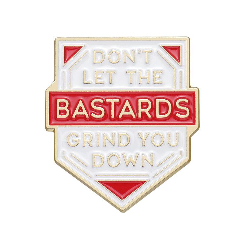 

And Cartoon Playful Animal Geometric Brooch For Stylish Unisex Fashion Accessories