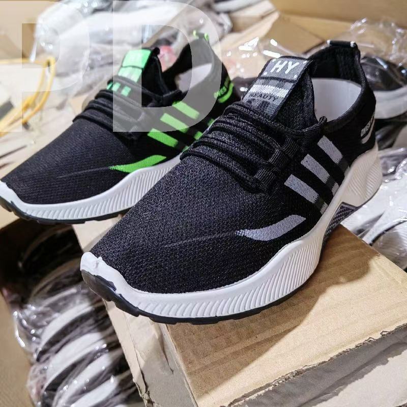Spring, summer and autumn new young men's trendy sports shoes casual running cloth shoes men's trendy cloth shoes