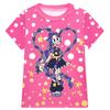 19770 Kids Girls Lily Lovebraids Printed Casual Short Sleeves T-Shirt Pants Shorts Clothes Sets