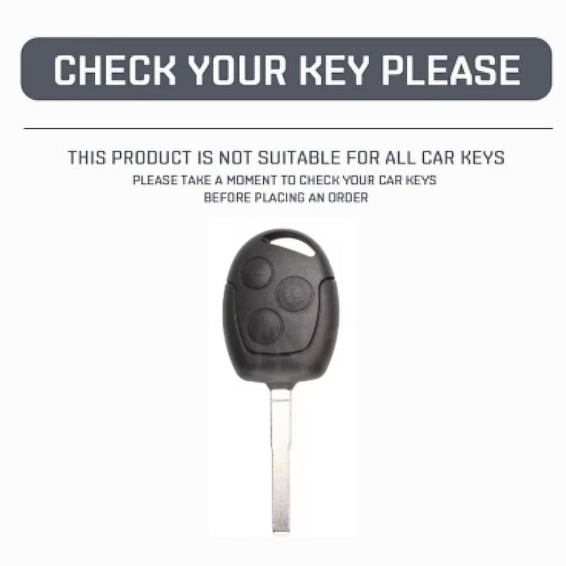 Phnom Penh Auto Fob for Ford Mondeo Focus Fusion Fiesta Galaxy Transit 2008 2006 2007 Tpu 3 Bottons Car Key Case Cover Shell Accessories