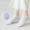 10 Pairs Women's Socks Spring Summer Ins Thin Non-slip Mesh Sweat-absorbing Breathable Boneless Short Bottom Boat Socks Cotton