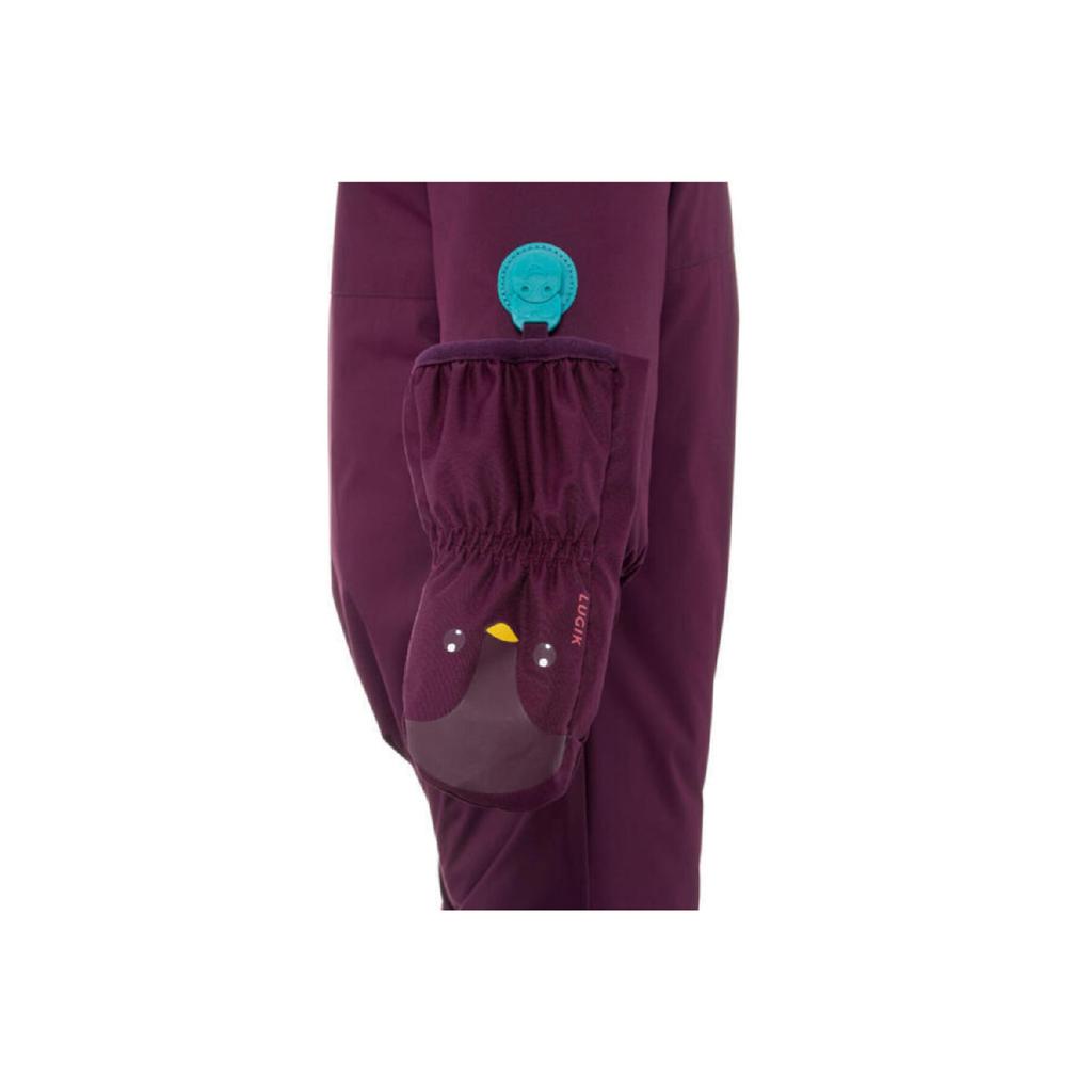 Baby Snow Ski Jumpsuit Purple
