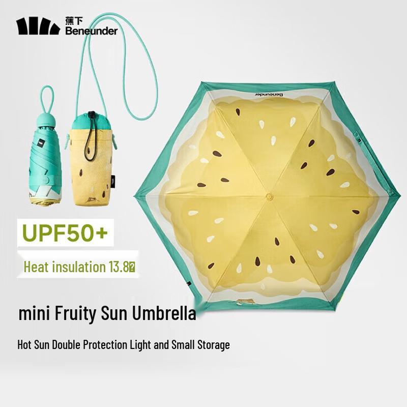 Beneunder Wild Fruit Series UV Protection Five-Fold Umbrella