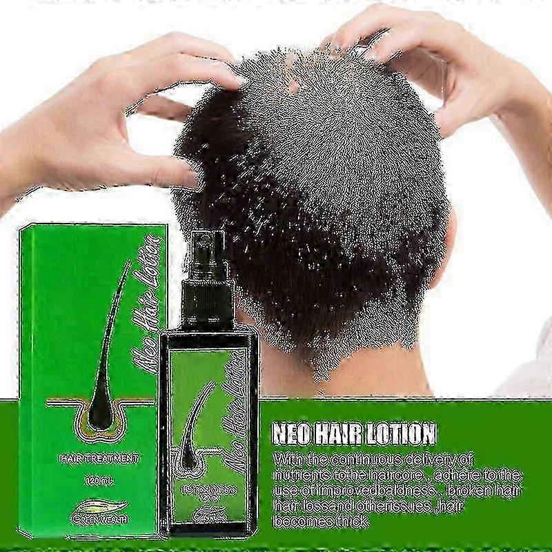 120ml Thailand Neo Hair Lotion Serum Essence Anti Hair Loss Treatment Hair Beard Growth For Men Women  Spray Oil Kit