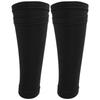 2pcs Breathable Compression Calf Sleeves Elastic Double Layer Shin Pad Football Practice