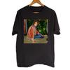 Kevin Morby Camicia Nera in Cotone Taglia Completa S-5XL CL451