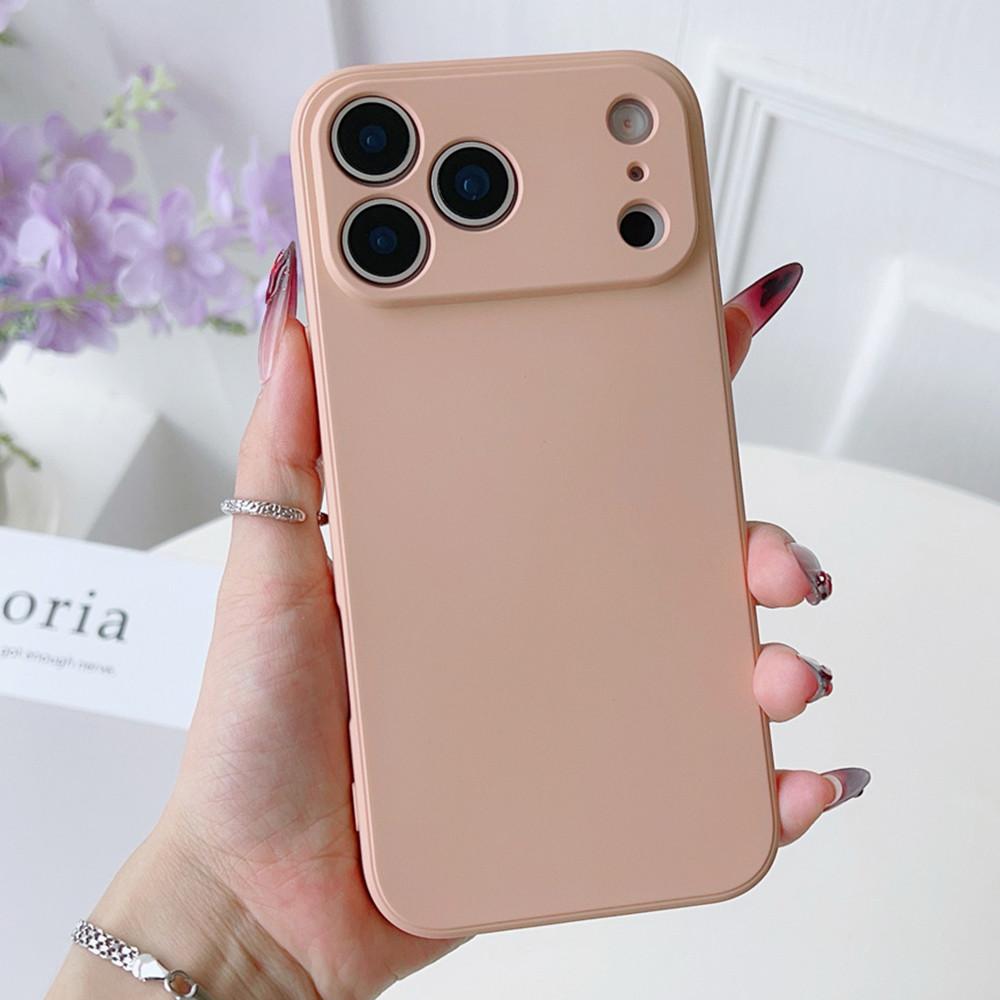 Original Liquid Silicone Phone Case for iPhone 17 Pro Max Soft Shockproof Skin Touch Feeling Matte Cover for iPhone 17 Air Funda