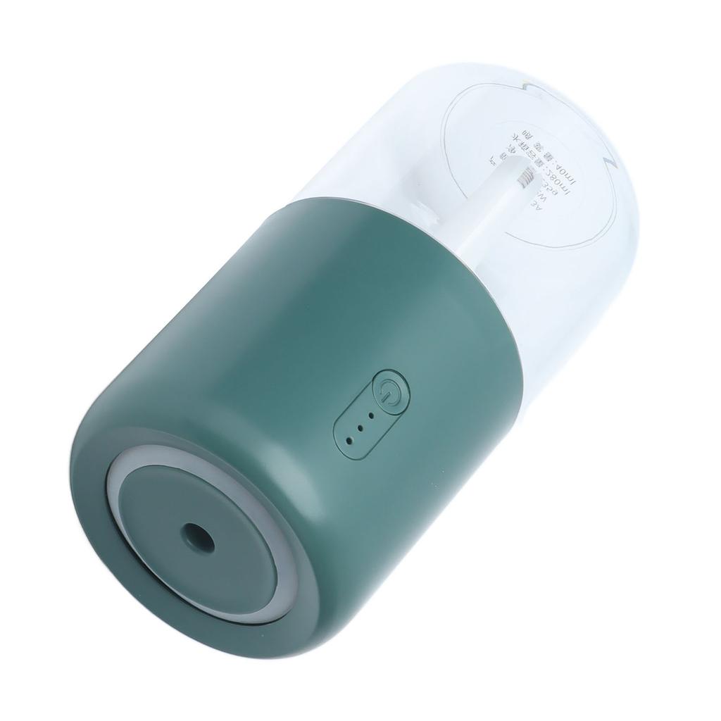 280ml Einzel-Sprüh-Luftbefeuchter Kleine Nebel-Funktion Leiser Betrieb mit Warmem Atmosphärenlicht für Auto Haus Büro Schreibtisch