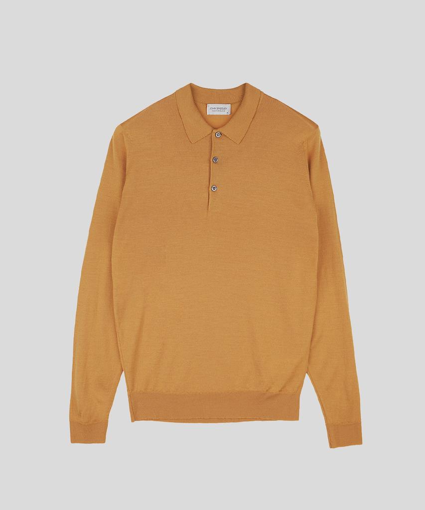 Jonseumedeulli Belper Merino Wool Polo Shirt Knit Heritage One 11 Colors