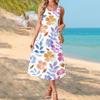 Womens Maxi Dress Boho Maxi Dress Floral Maxi Dress Long Dresses for Women Sleeveless Summer Maxi Dress Casual Style