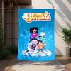 1pc Steven Universe, Cartoon Network, Gems Digital Printed Flannel Blanket, Super Soft Plush Fleece Bed Cover, Multipurpose Four Season Blan