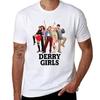 Geschenke für Liebhaber Derry Girls Geschenk für Filmfans T-Shirt Lässig Basic Kurzarm T-Shirt
