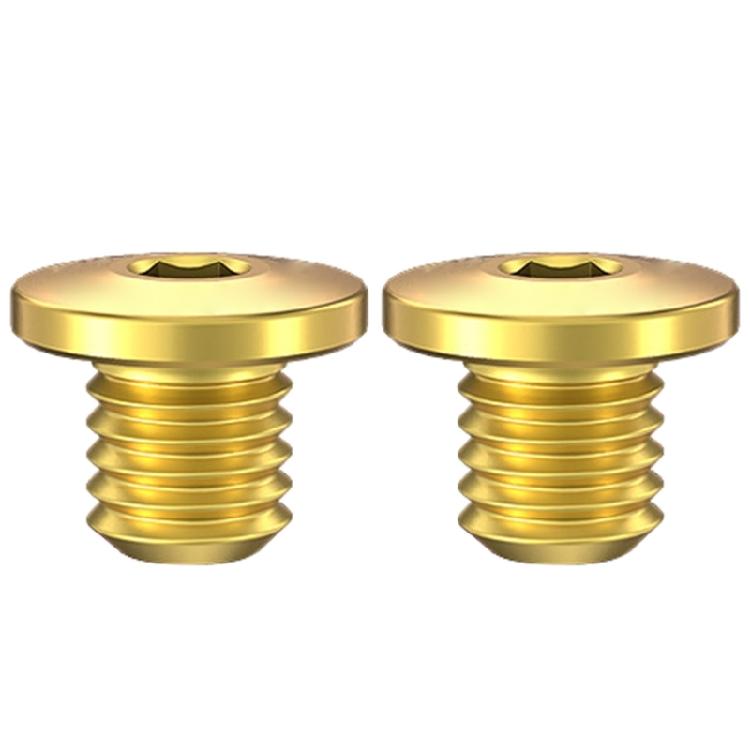 Titaniums Alloy Bolts Oil Cylinder Lid Screws For Bicycles Brake Lever Disc Fixed Handle Oil Cylinder Bikes Brake Bolts