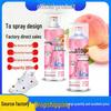 White Peach Long-Lasting Shoe Deodorant Spray - Antibacterial Odor Eliminator for Shoes and Socks